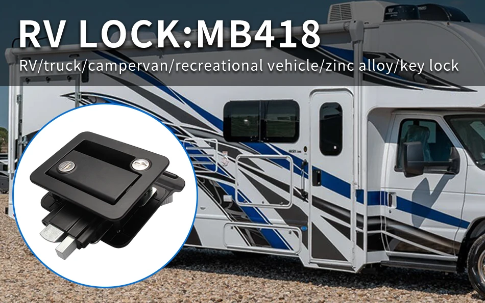 Durable Mb418 Zinc Alloy Rv Lock Keyless Entry Camper Entry Door Lock For Travel Trailer Buy