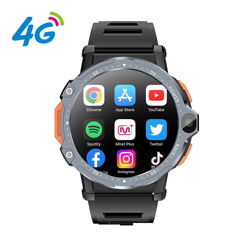 OEM Factory PG999 4G Android Smart Watch Waterproof Versatile