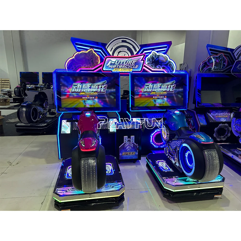 アミューズメントゾーン Coin Operated Moto 2人用バイクレースゲーム