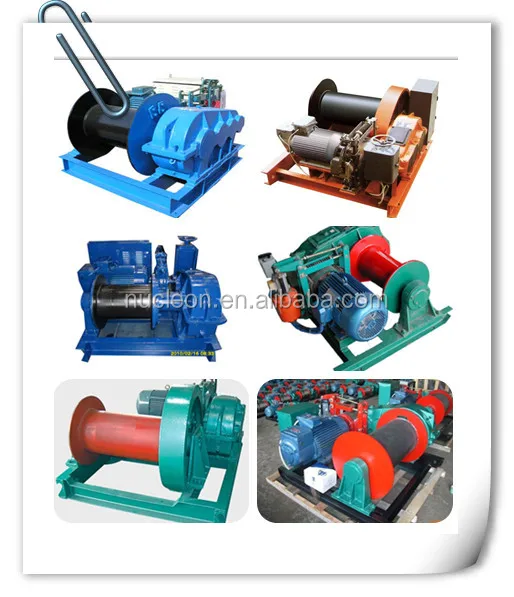 JM Series Electronic Control Slow Speed Large Tonnage Winch for Sale