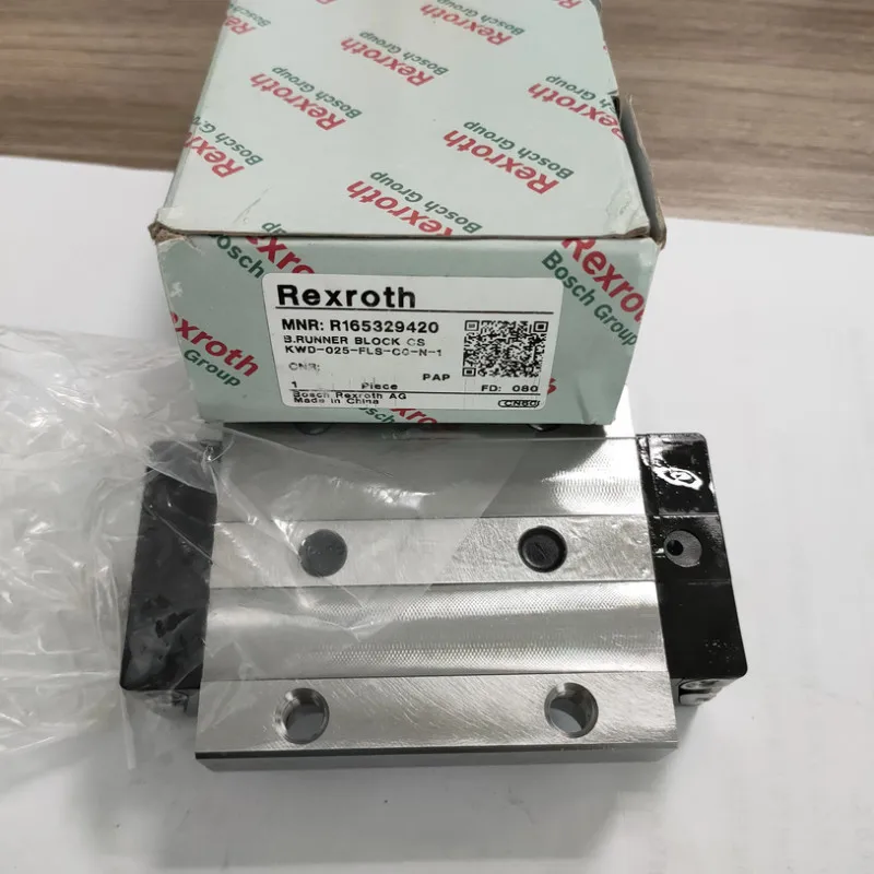 Original Rexroth CNC Linear Guide Runner Block R165381422