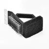 Right angle steel wire brush
