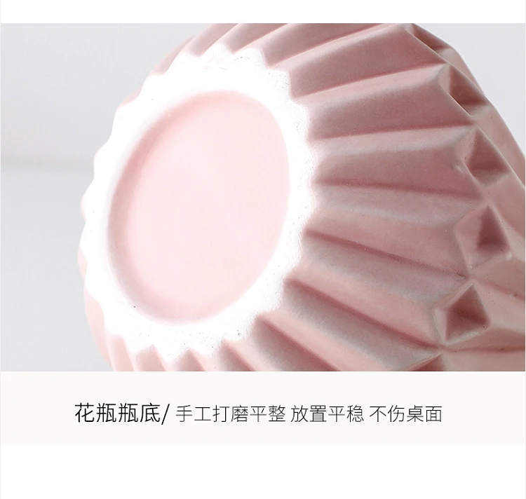 Wholesale Nordic Style Home Decor Modern Creative Flower Ceramic Body