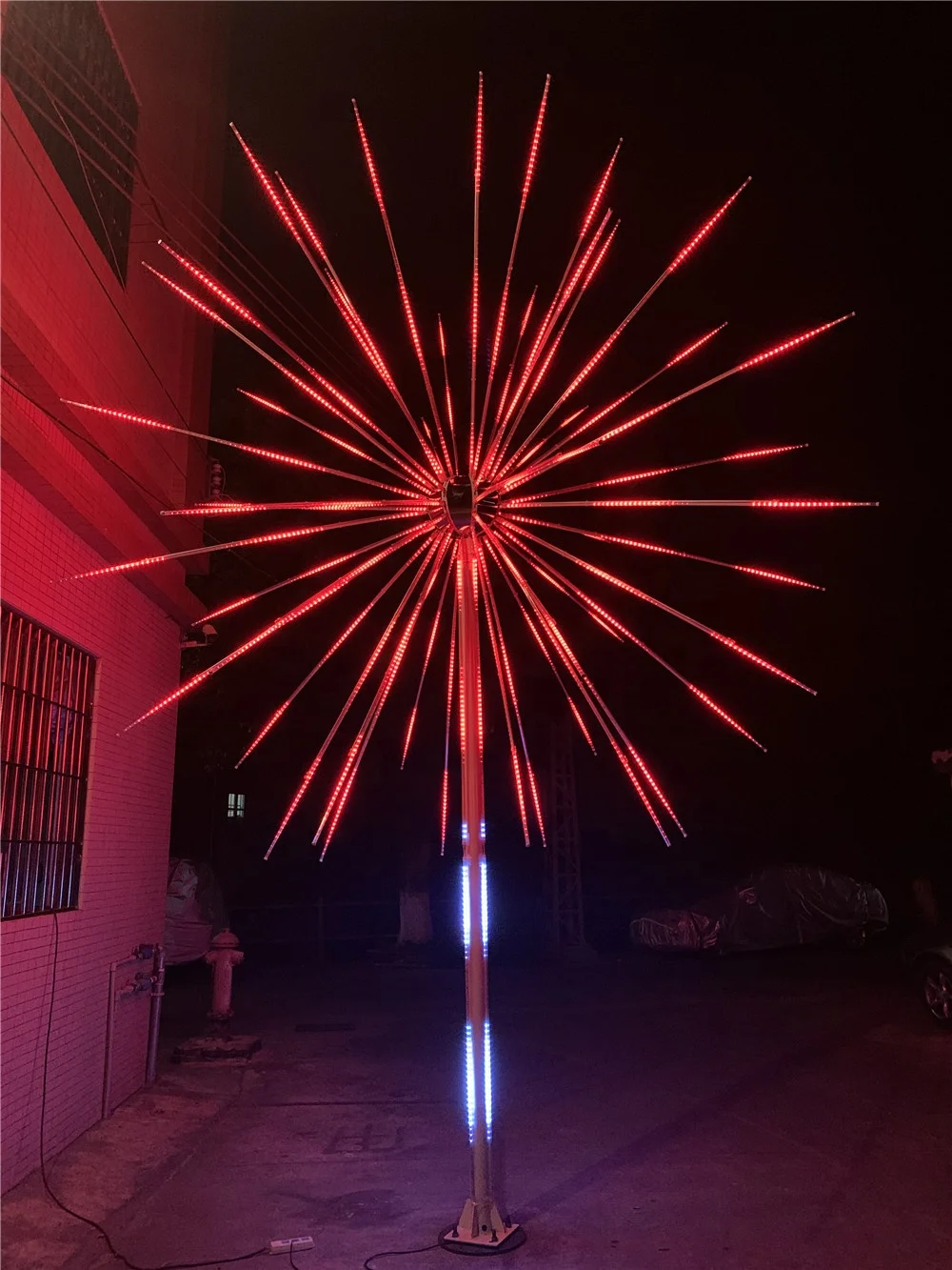 Holiday Christmas Decoration Led Firework Lights Outdoor Led Fireworks Tree Lights
