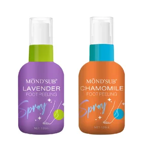 OEM Organic Korean Callus Remover Foot Peeling Spray Moisturizing Instant Skin Exfoliator Aloe Vera Smooth Foot Mask Peel Foot