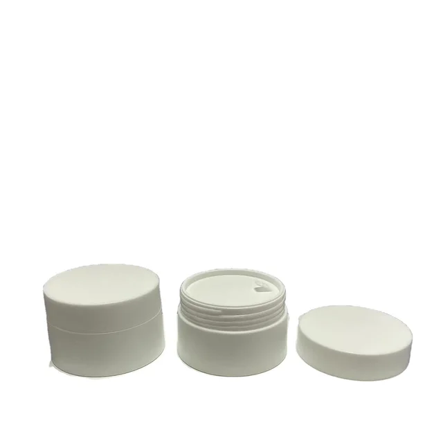 Outstanding Quality Plastics Bottles Manufacturers PP 15ml Cream Jar With Rotating Lid