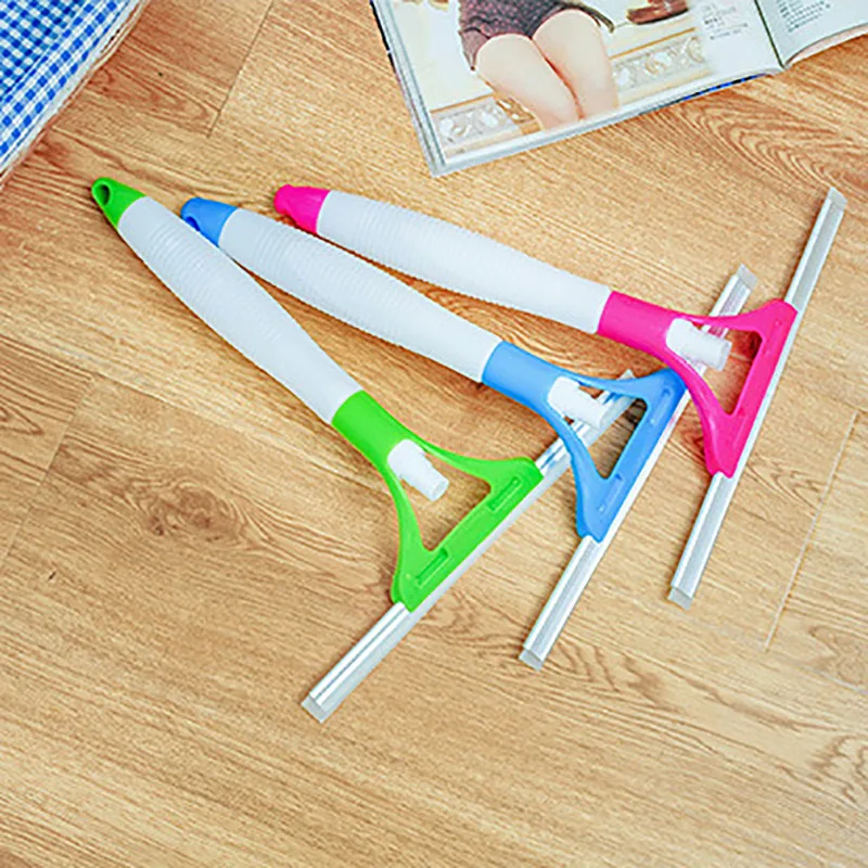 FF438 2 in 1 Window Wiper Cleaner with Sprayer  Car Windshield Squeegee Cleaning Tools Glass Wiper