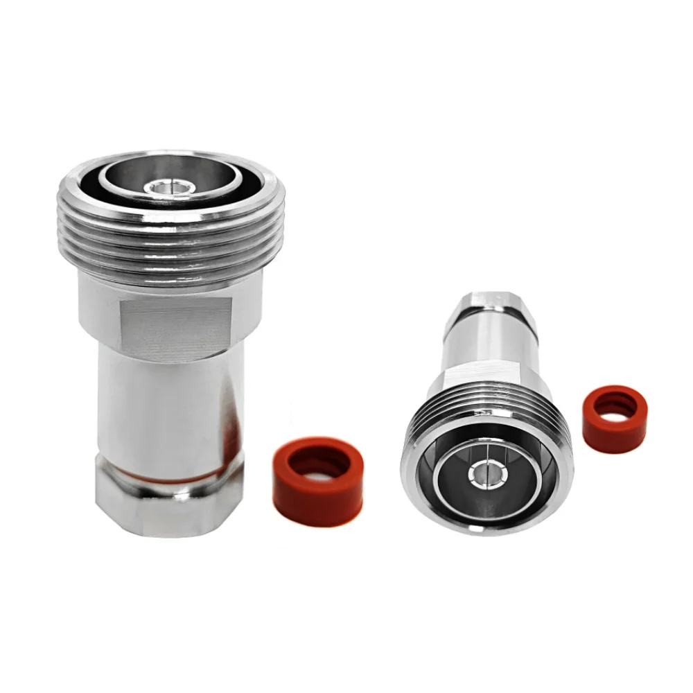 RF DIN 7-16 Female Jack Clamp Type Connector for 1/2'' SF Cable 1/2 Superflex Flexible Coaxial Cable