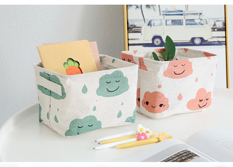 Mini File Stationery Storage Basket Kids Toy Storage Basket Cane Other Storage Baskets manufacture