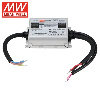 Mean Well XLG-20-H - Alimentation LED 20W, 700mA Constante, IP67, PFC - Pilote Pour Bande LED, Spots (entrée 90-305V AC) - 3