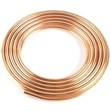 High Quality 1/2'' 1/4'' 5/8''  3/8'' Air Conditioner  Coppet Pipe Refrigeration Pancake Copper Tube Coil