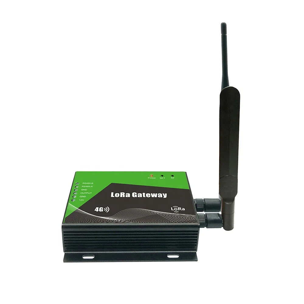 Outdoor Use Iot Temperature and Humidity Monitoring System 4G LoRa Gateway
