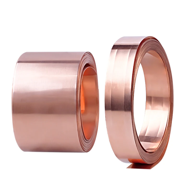 Factory Wholesale Copper Roll Smooth Surface Copper Plate 0.1mm3mm
