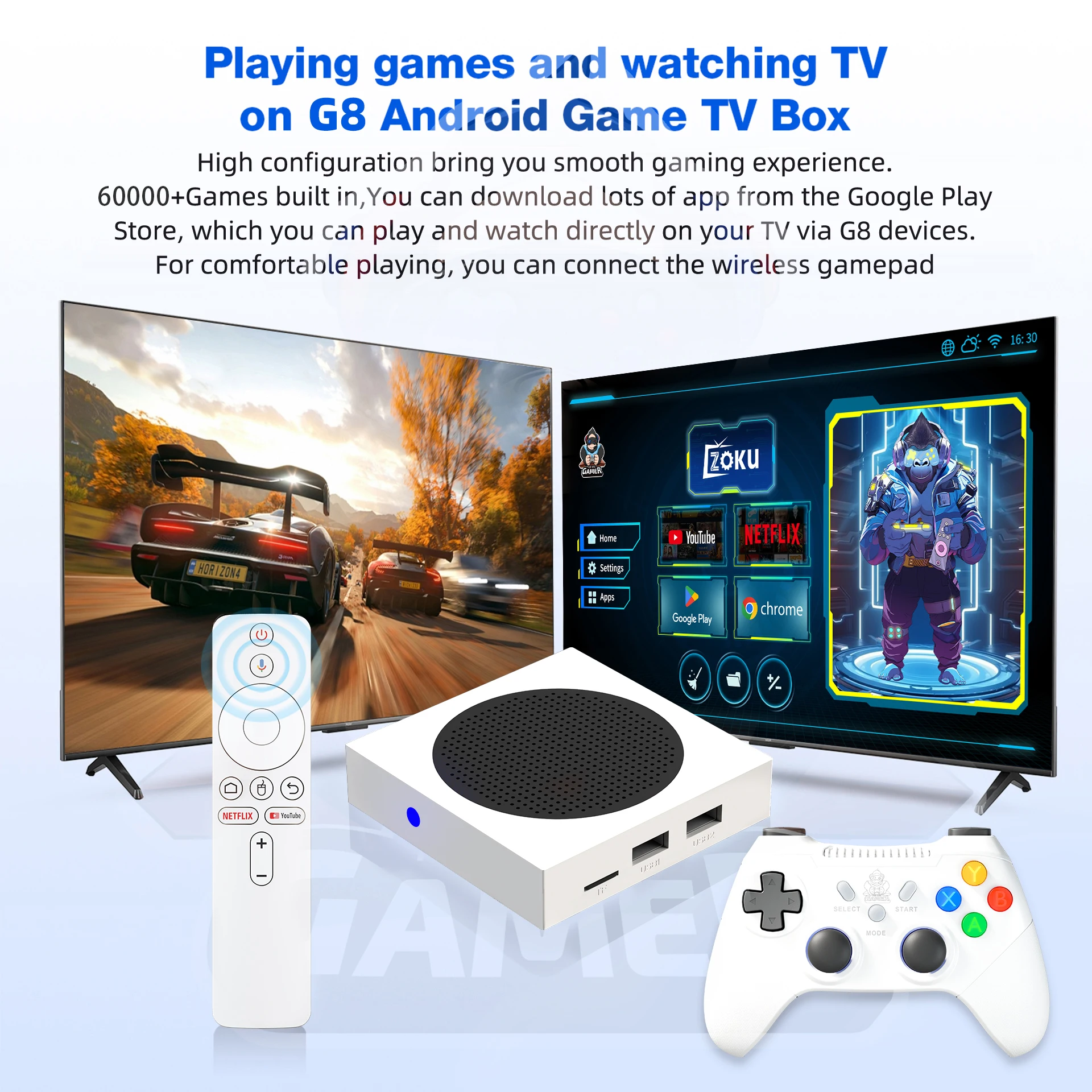 G8 Retro Video Handheld Game Console Stick 4k TV Game Box 128GB Dual ...