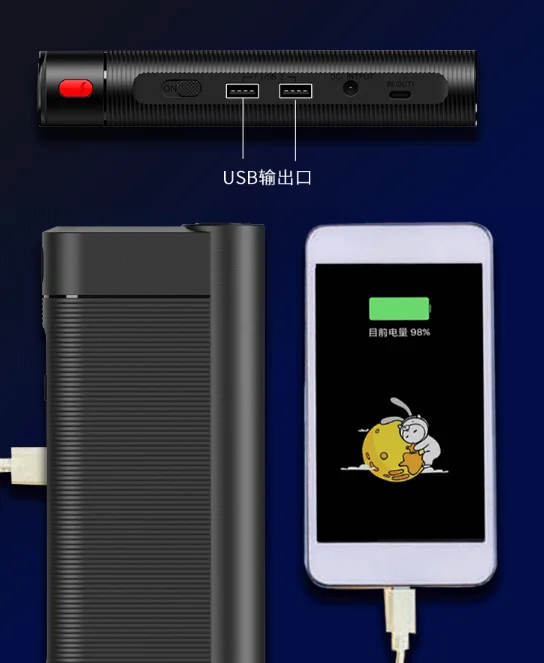 Portable Vehicles Jumpstarter Emergency Tools Powerbank Battery Pack