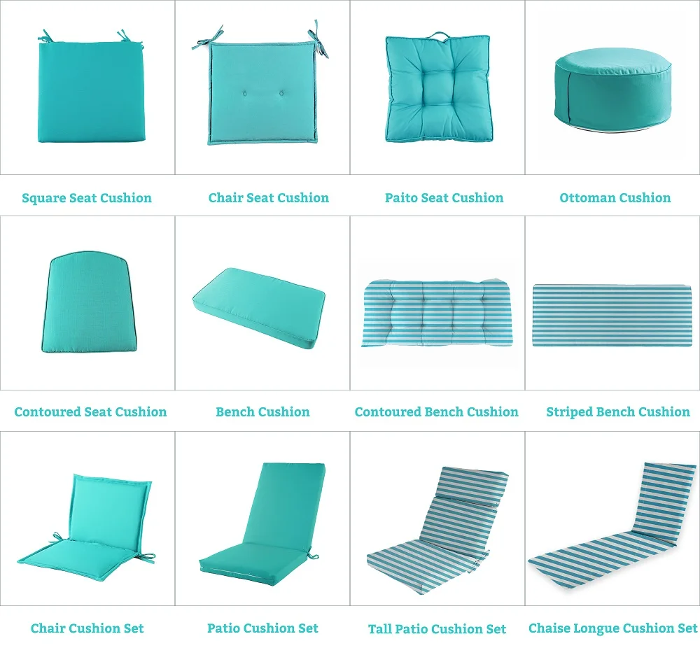 Outdoor contoured 2024 chair cushions