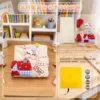 Kit de bricolaje de libro de tela de gato estrella de fiesta