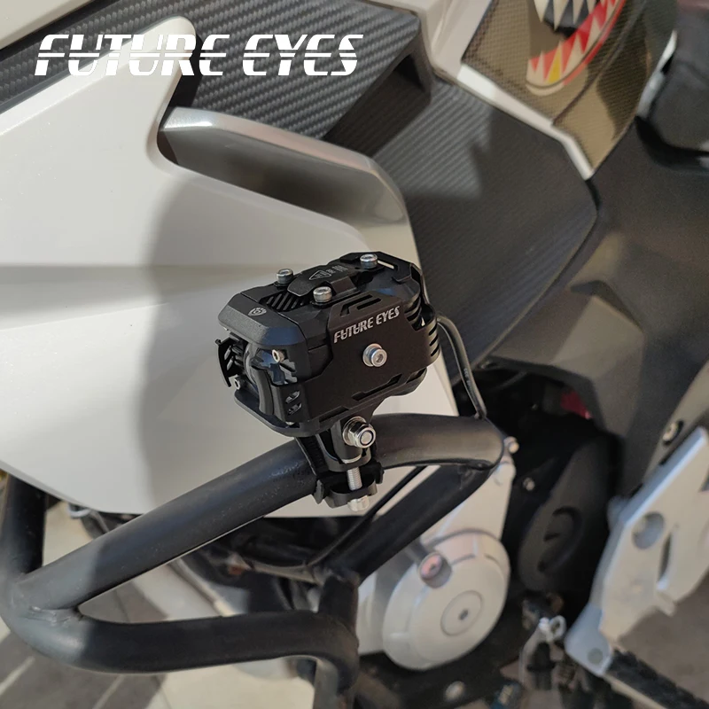 Future Eyes LED Motorcycle Fog Light, 60 W, 360° Rotatable