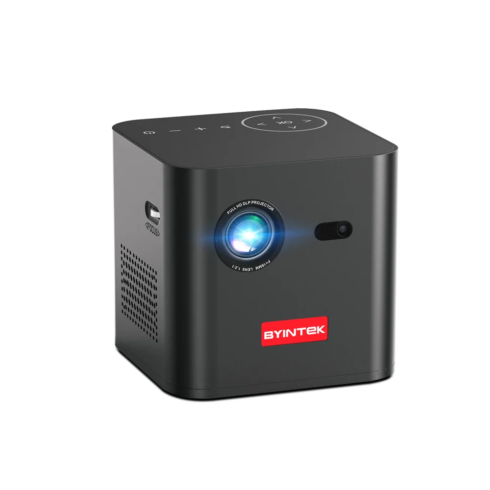 Новое поступление BYINTEK 2022 Новый P19 4K проектор домашнего кинотеатра мини карманный Android Wi-Fi портативный аккумулятор с разрешением