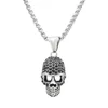 Steel-colored pendant chain