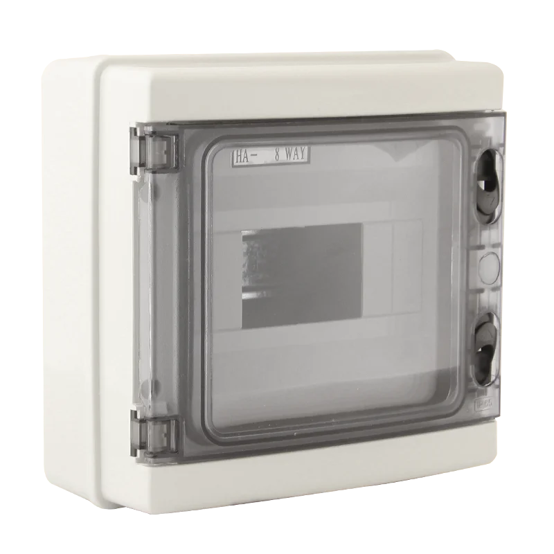 HA 8way  Fuse Box Electrical Distribution Boxes Junction Boxes for MCB Circuit Breaker Installation