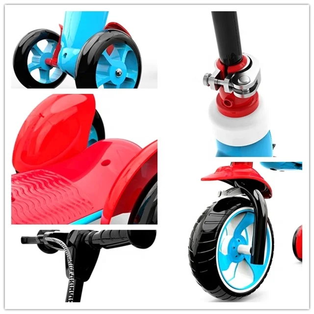 Realsin Лидер продаж трехколесный самокат ездить на Автомобильный ножной