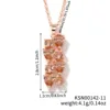Rose gold champagne drill