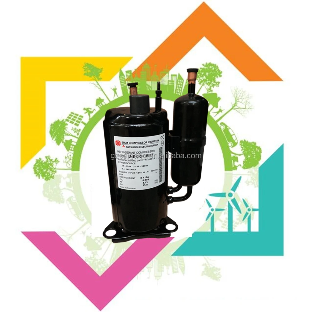 MITSUBISHI SVB130F & SVB172F Rotary Compressors for Refrigeration