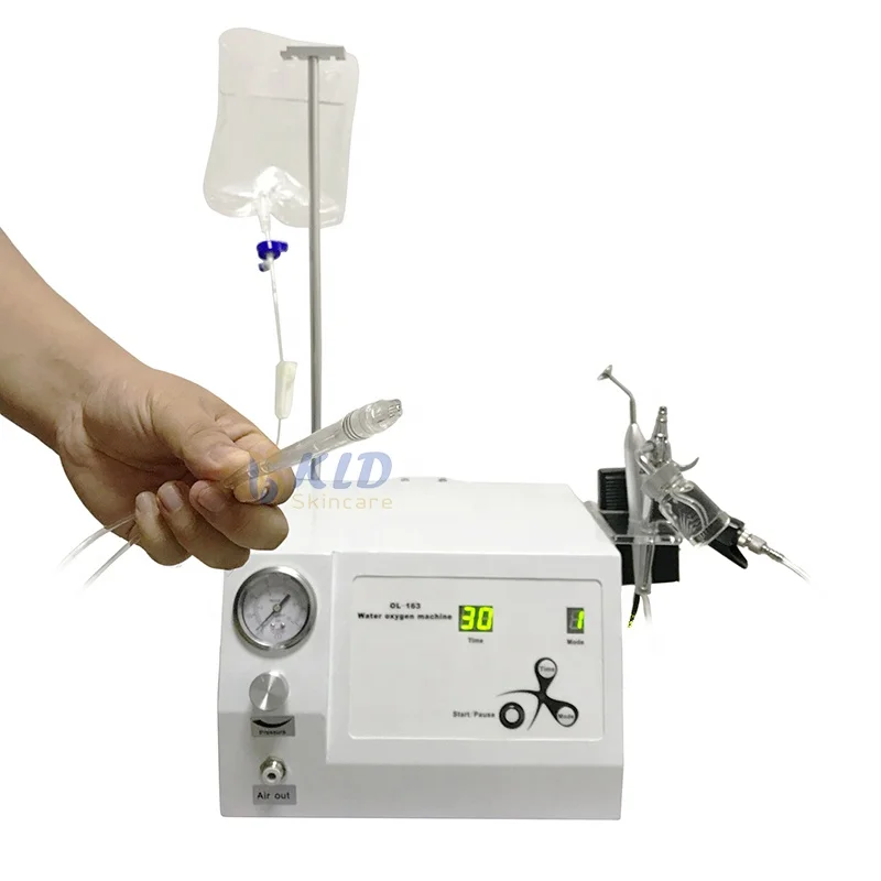 Strong Injection Best 3 in 1 Oxygen Jet Machine Facial Skin Oxygen Revival Facial Glowing Oxygenjet
