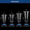 Clear cups