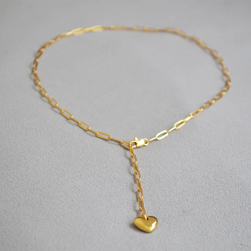 Minimalist 18k Gold Plated Heart 