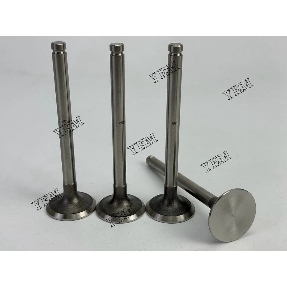 Taiwan Factory Wholesale High Quality Engine Exhaust Valve Kit 3142A051 For Perkins 4.236 Forklift Excavator Loaders