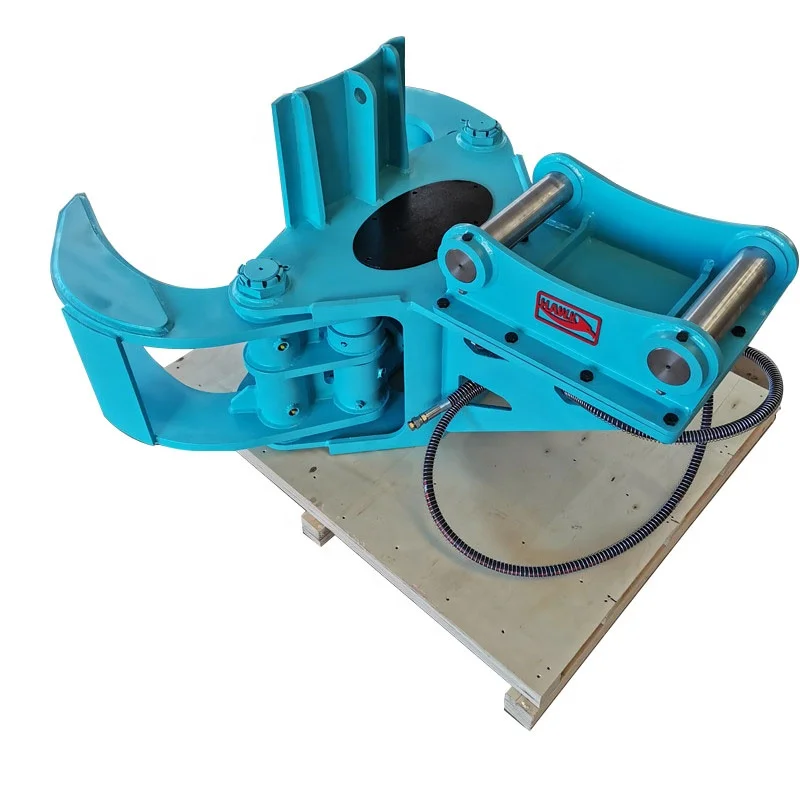 HAWK350 High Repurchase Rate CE Customization Available Excavator Hydraulic Log Grab Tree Shear