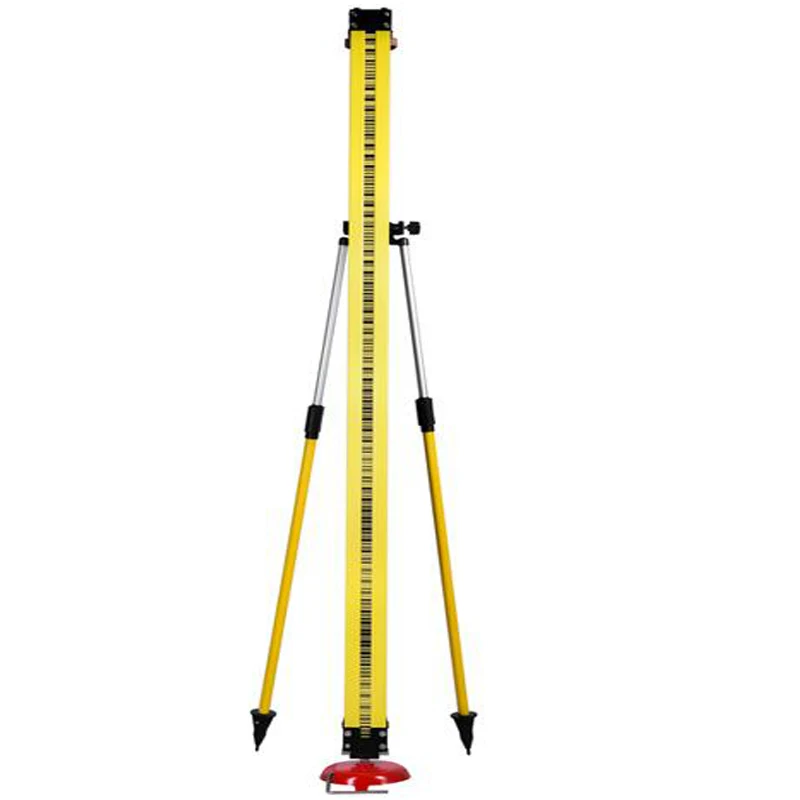 2Pcs High Precision 2M Barcode Invar Leveling Staff for Trimble DINI Digital Level