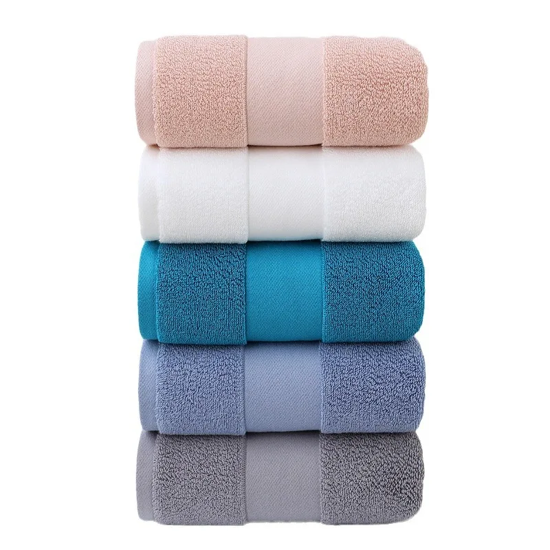 Zero hair removal rate 40*80cm plus pure cotton soft absorbent no hair loss 160g thick cotton face towel