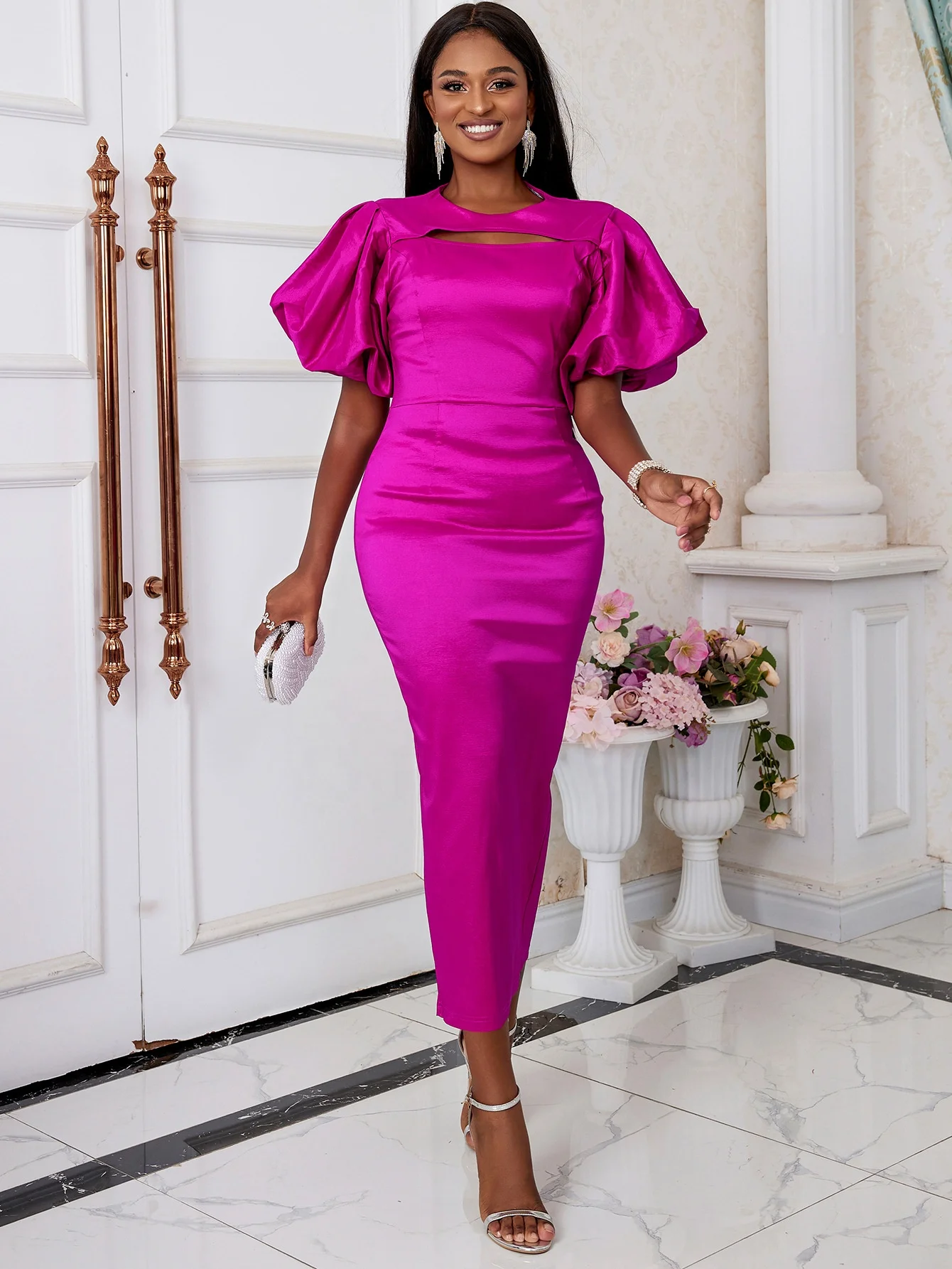 Shop Our Latest Puff Sleeve Dress Perfect for Daily Wear