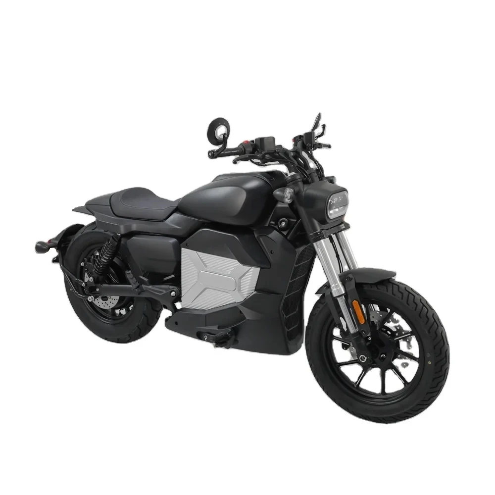 Road Legal EEC COC 16 Inch  Kenda Semi Hot Melt Tire 120KM/H  72v 8000w Adult  Electric Motorcycle