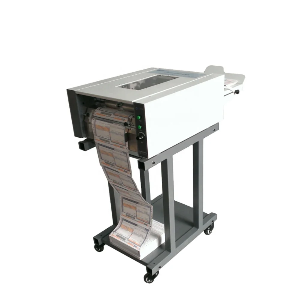Automatic High Speed Paper Burster Continous Business Forms Cutting Machine Marking Form Burster Machine