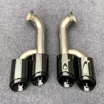 High quality muffler tip exhaust tip tail pipe tail throat exhaust for porsche cayenne 957 2007-2010