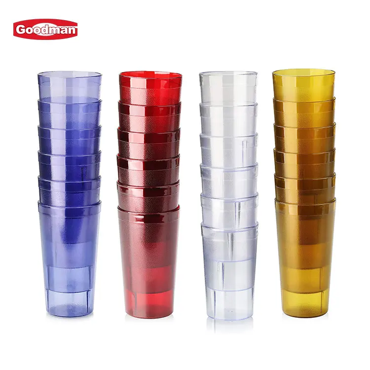 Trinkbecher aus Kunststoff mit individuellem Logo, wiederverwendbar, für Getränke wie Tee oder andere Getränke, 355 ml Fassungsvermögen, spülmaschinenfest, für Erwachsene_voghion.com