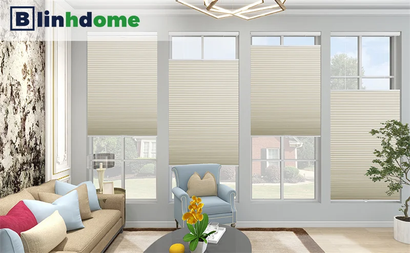 Custom Window Tdbu Honeycomb Blinds Cordless Honeycomb Blackout Fabrics ...