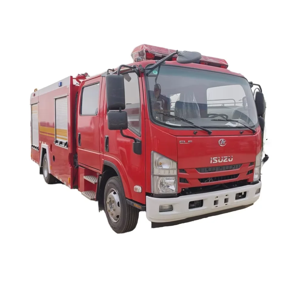 product 4x2  emergency fire rescue truck with water sprinkler fire fighting truck product-1