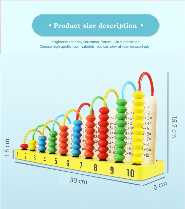 Montessori Wooden Abacus