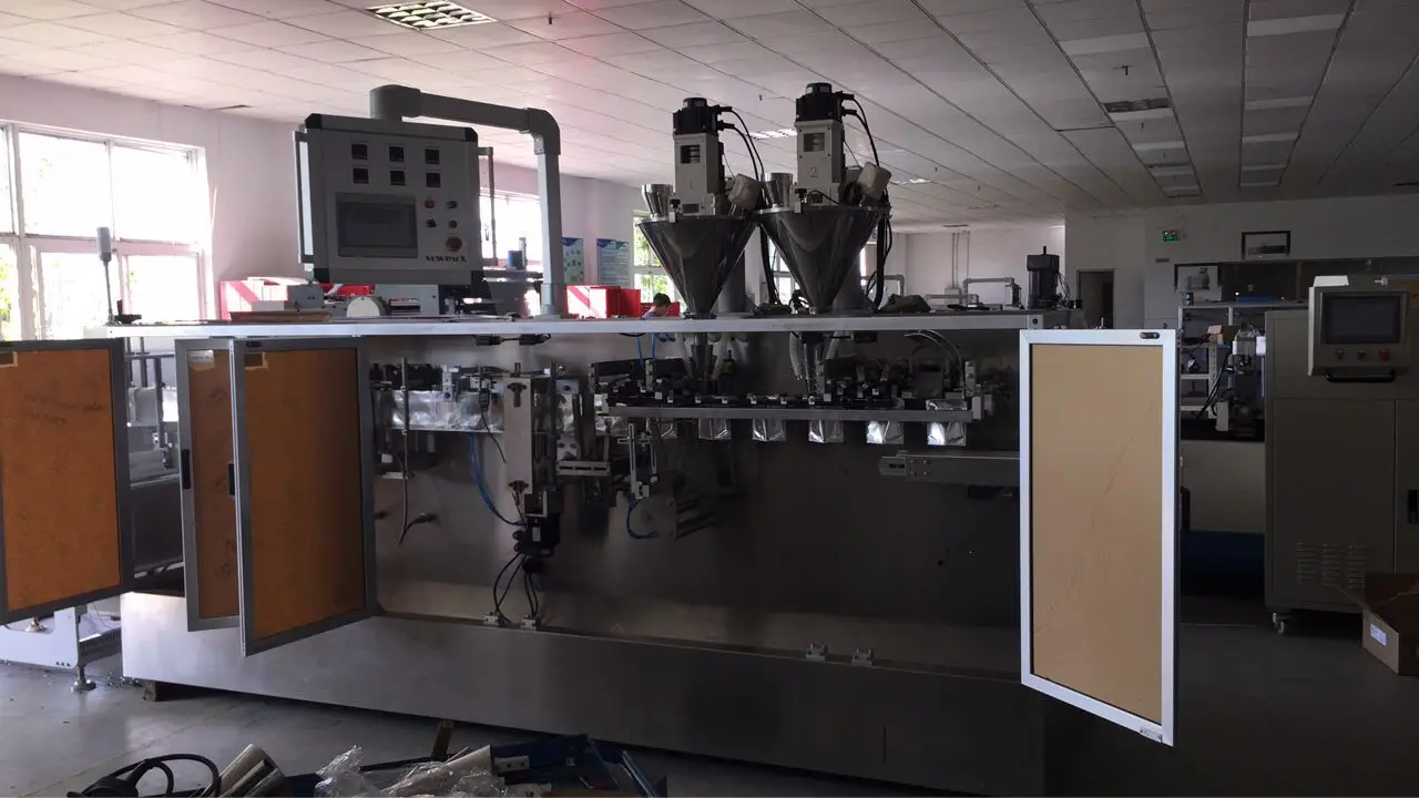 Новая высококачественная упаковочная машина для мешков в саше, на молнии