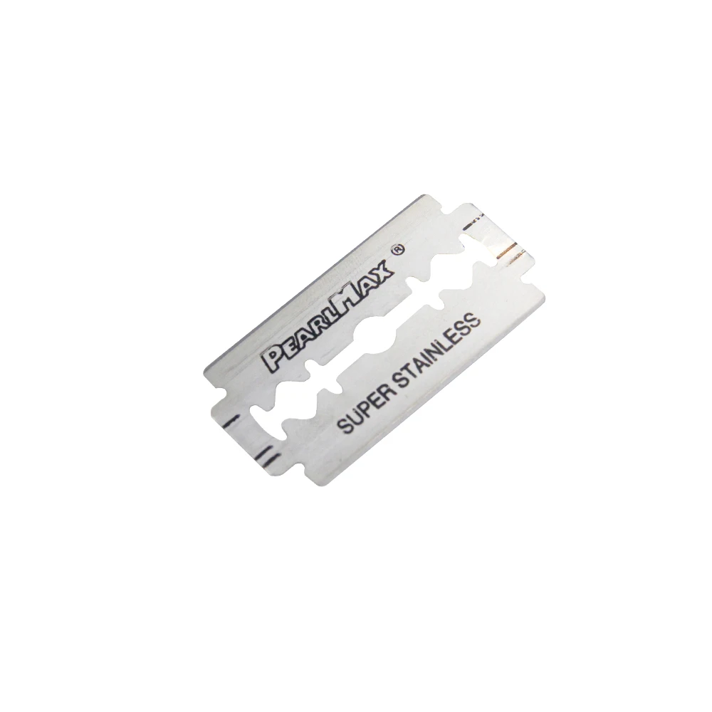 Pearlmax Double Edge Shaving Razor Blades - Sharp & Durable