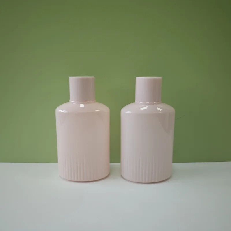 200ml Personal Care Lotion Packaging Bottle Pet Flat Extruded Plastic Bottle Shampoo Body Lotion Bottle