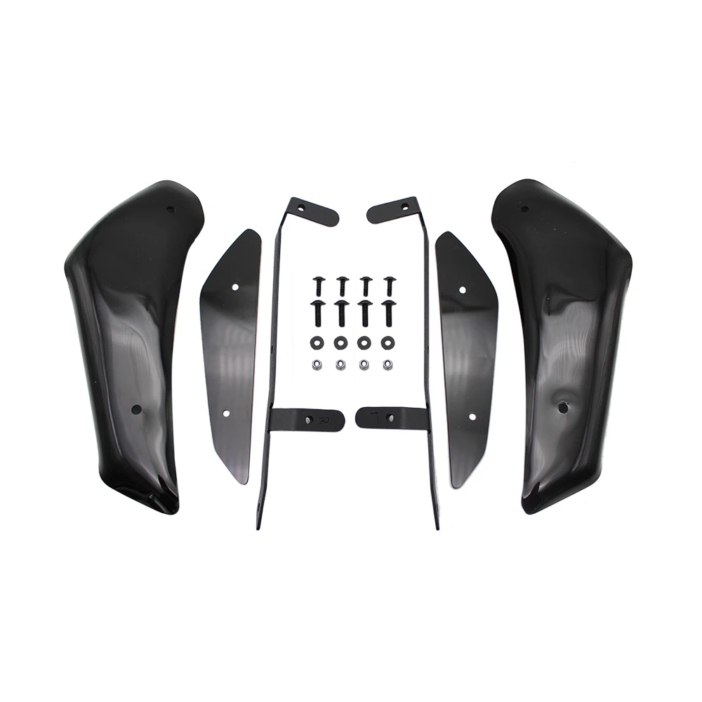 Аксессуары для мотоциклов REALZION, комплект аэродинамических крыльев, фиксированное крыло обтекателя крыла для BMW S1000RR 2015-2018