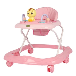 Pink Sit-to-Stand Baby Learning Walker
