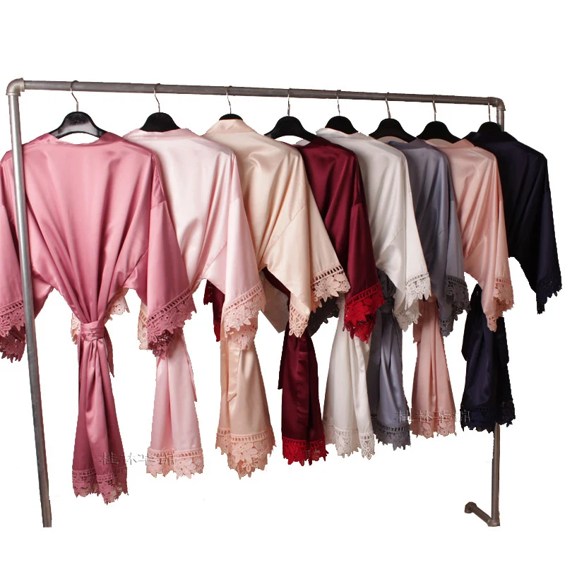 JF OEM/ODM Satin Pyjama Set Short Sleeve Shorts Ladies Shirt Silk Nightie Homewear Pijamas Sexy Pajamas Sleep Wear for Women