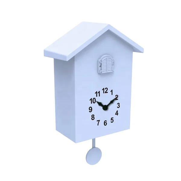 Exquisite Sculptured Cuckoo Wall Clock Bird Come Out Decorative Wall Clock